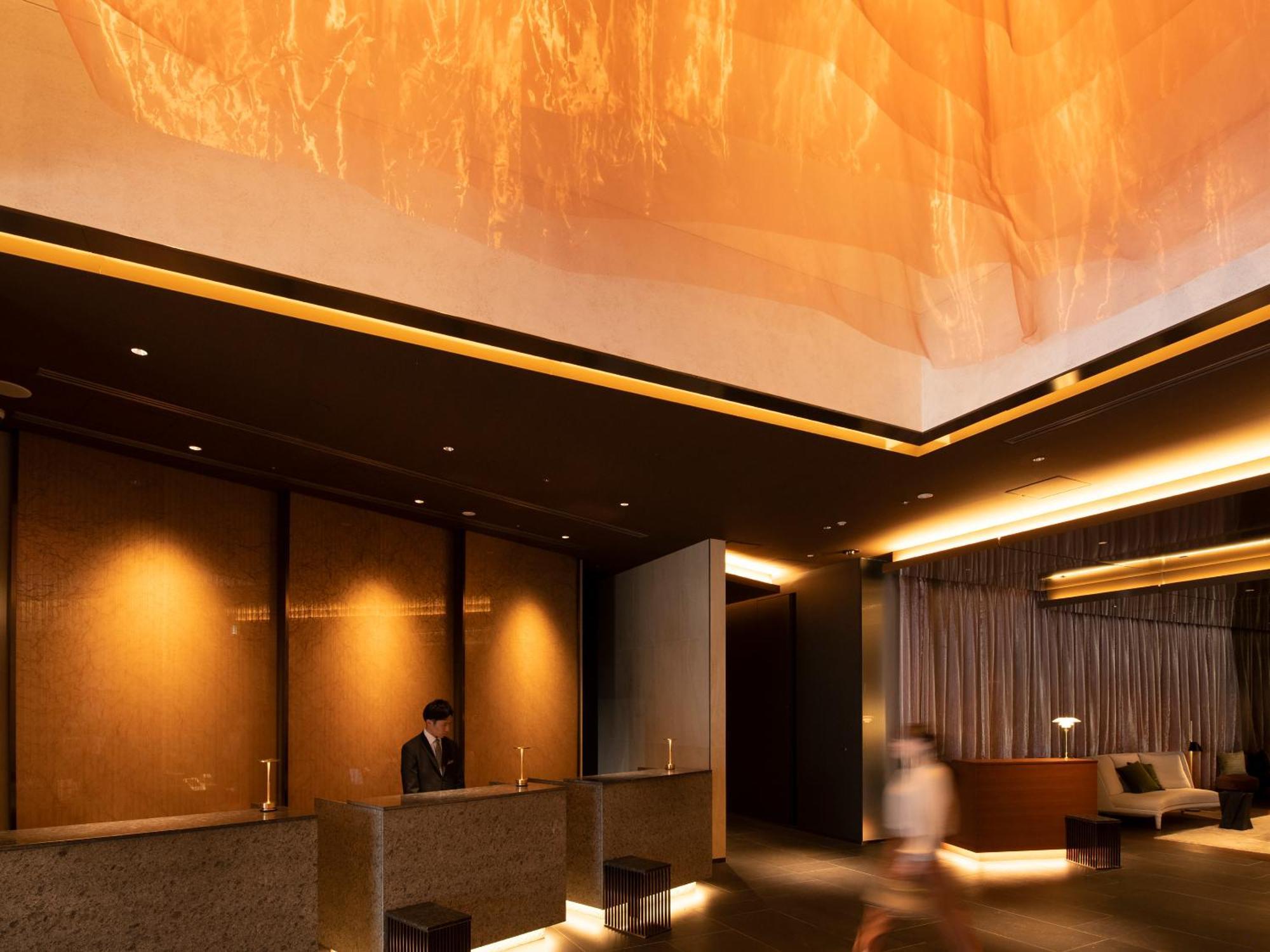 Mitsui Garden Hotel Roppongi Tokyo Premier Kültér fotó The lobby of the hotel