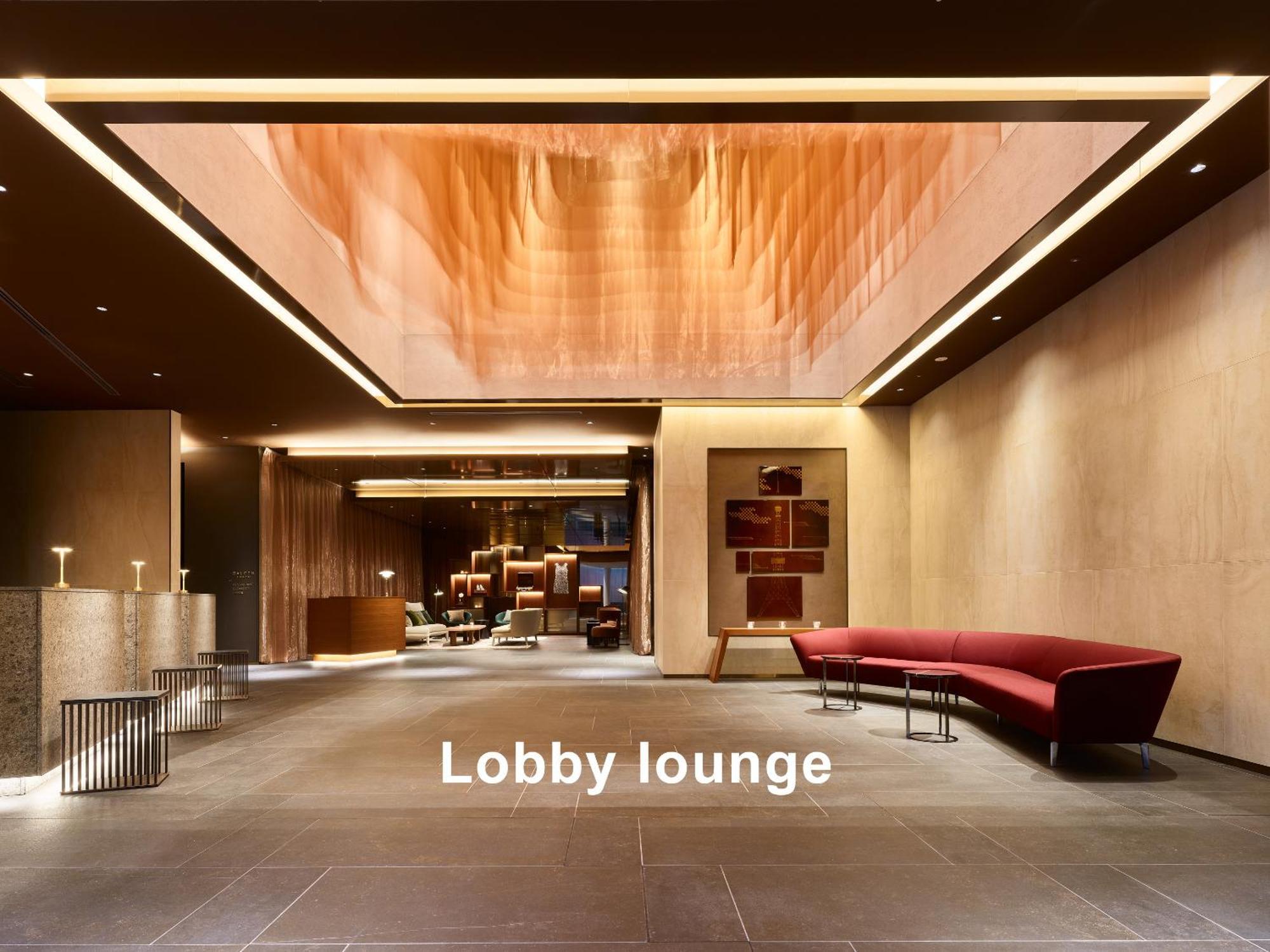 Mitsui Garden Hotel Roppongi Tokyo Premier Kültér fotó Lobby lounge